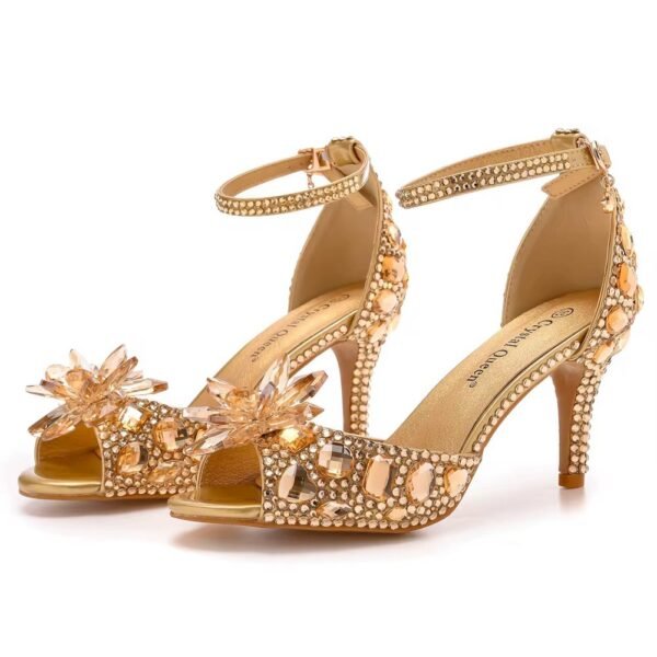 Chaussure Doré