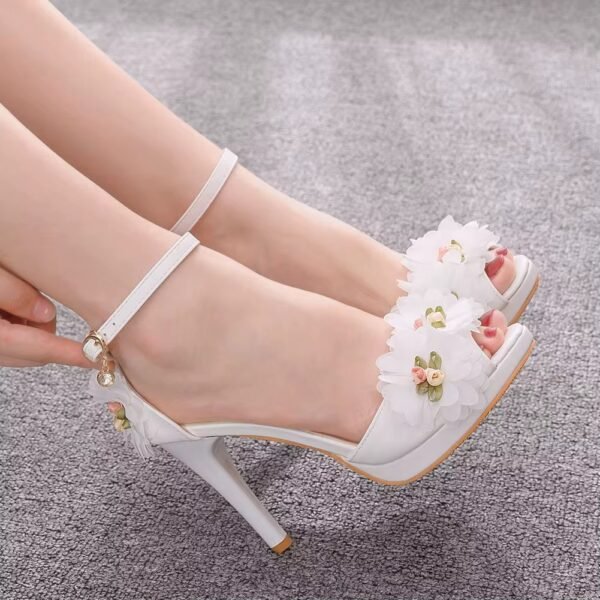 Chaussure Fleurie